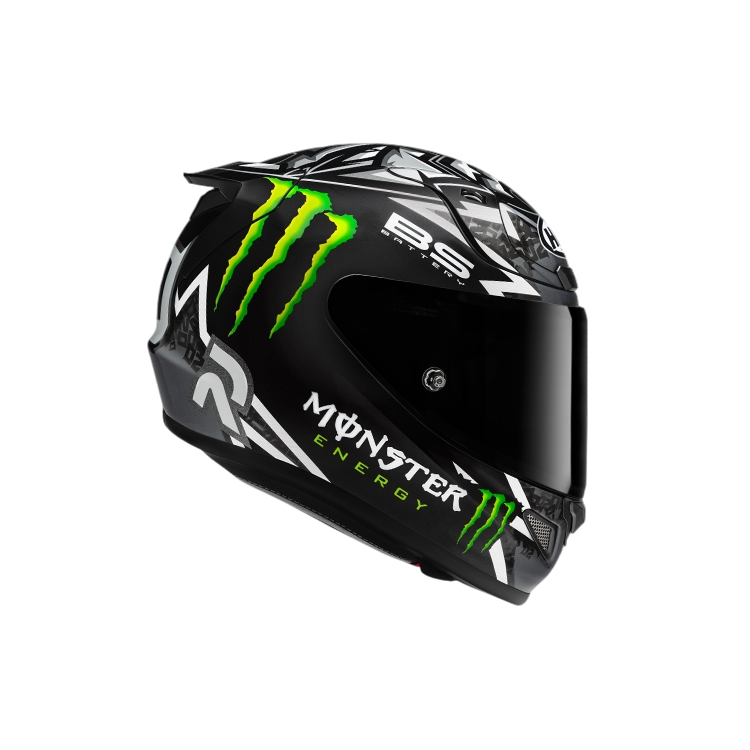 CASCO INTEGRALE RPHA12 QUARTARARO REPLICA BLACK MC5 | HJC HELMETS