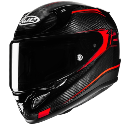 CASCO INTEGRALE RPHA12 CARBON KERES MC1 | HJC HELMETS