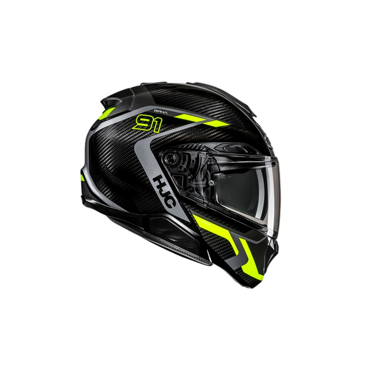 CASCO INTEGRALE RPHA91 CARBON LAGOS MC3H | HJC HELMETS