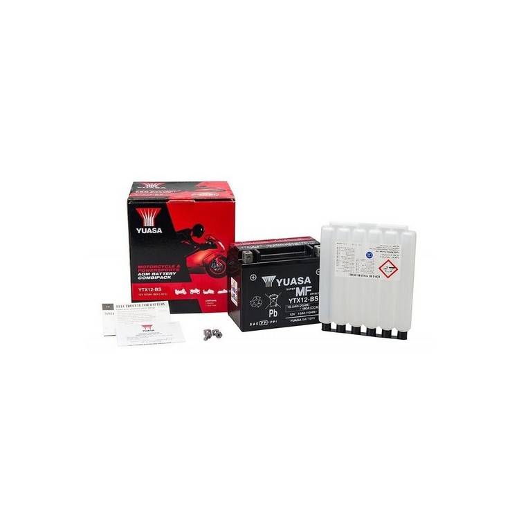 583158 | BATTERIA YUASA YTX12-BS(12V-10AH) | PIAGGIO RICAMBI ORIGINALI
