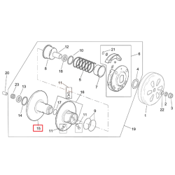 4310845 | 11 SEMIPULEGGIA | PIAGGIO RICAMBI ORIGINALI