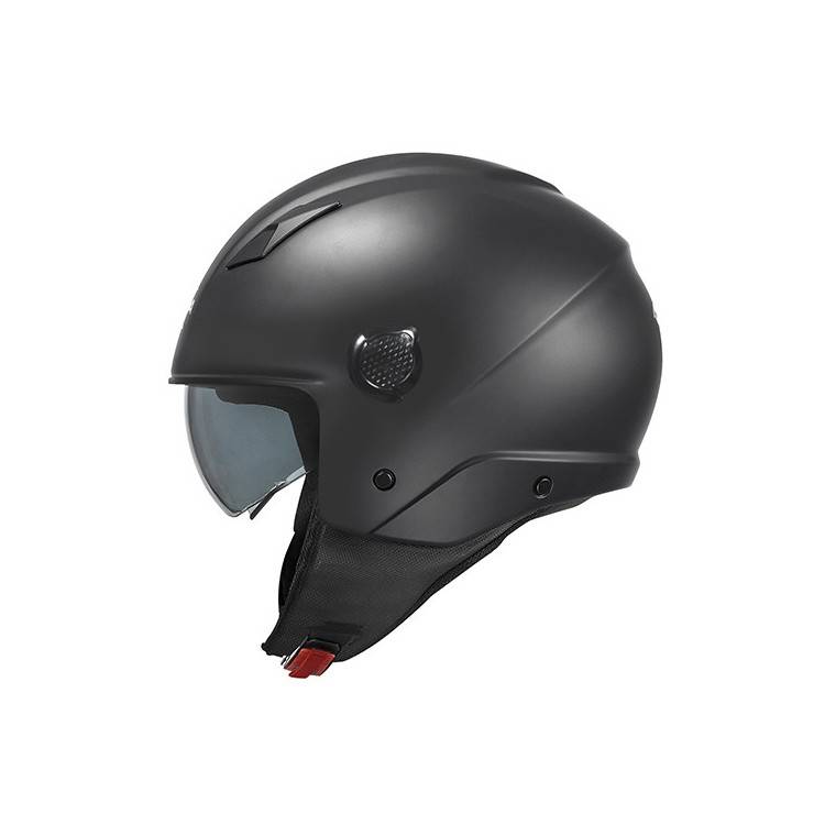 CASCO DEMI-JET KV58 NERO OPACO KAPPA