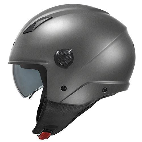 CASCO DEMI-JET KV58 TITANIO OPACO KAPPA