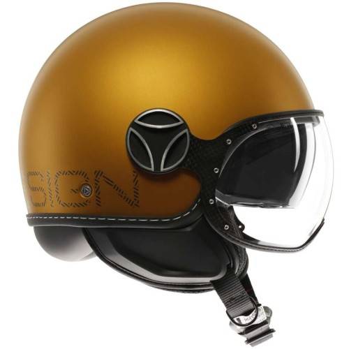 CASCO JET FGTR EVO MOMODESIGN E2206 HIP MATT OCRA GREY | MOMO DESIGN