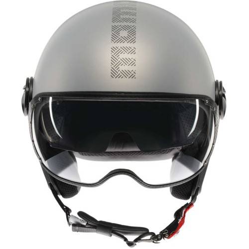 CASCO JET FGTR EVO MOMODESIGN E2206 HIP MATT GREY CERULEAN GREY | MOMO DESIGN