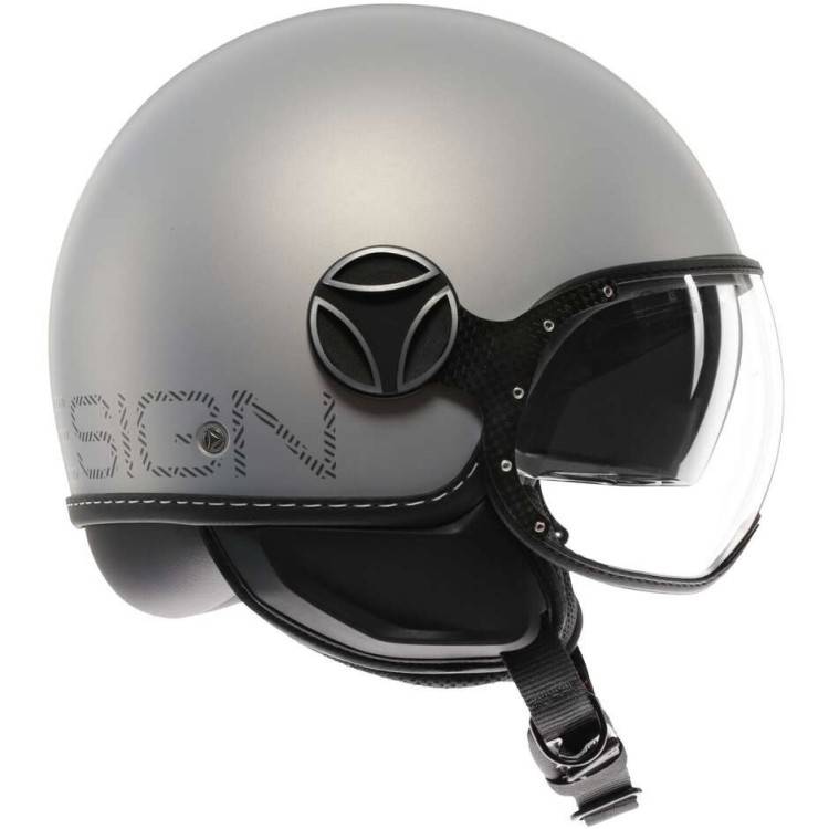 CASCO JET FGTR EVO MOMODESIGN E2206 HIP MATT GREY CERULEAN GREY | MOMO DESIGN