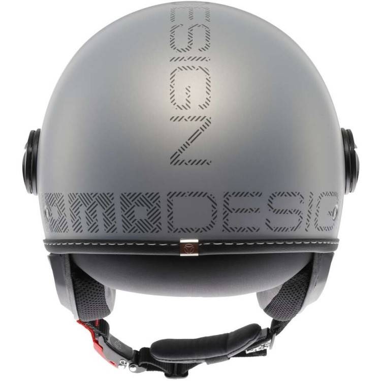 CASCO JET FGTR EVO MOMODESIGN E2206 HIP MATT GREY CERULEAN GREY | MOMO DESIGN