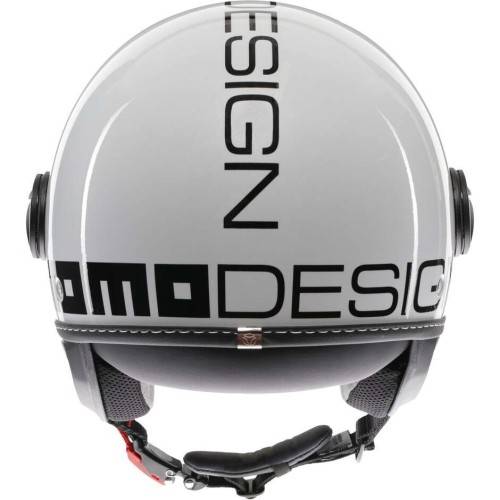 CASCO JET FGTR EVO MOMODESIGN E2206 MONO WHITE QUARZ BLACK | MOMO DESIGN