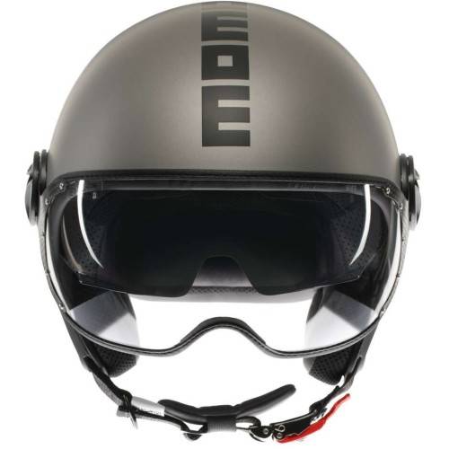CASCO JET FGTR EVO MOMODESIGN E2206 MONO MATT TITANIUM FROST BLACK | MOMO DESIGN