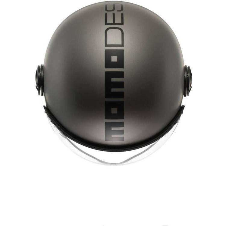 CASCO JET FGTR EVO MOMODESIGN E2206 MONO MATT TITANIUM FROST BLACK | MOMO DESIGN