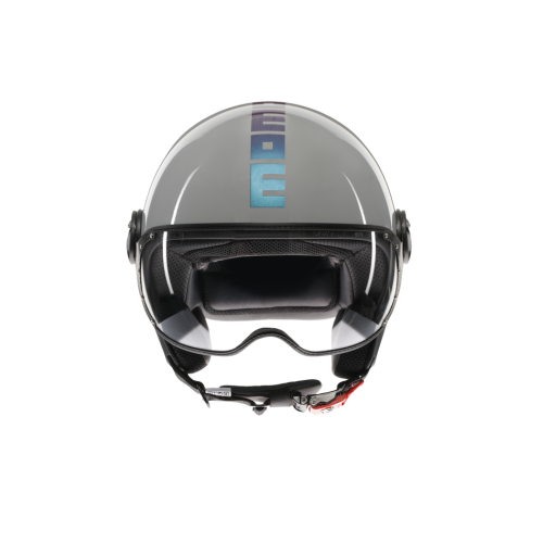 CASCO JET FGTR CLASSIC MOMODESIGN E2206 FLIP BLUE FUCSIA | MOMO DESIGN