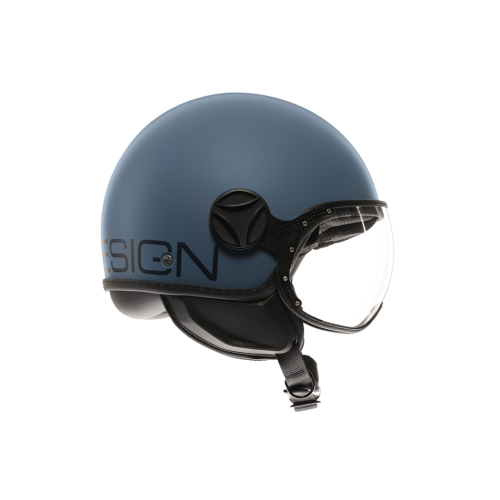 CASCO JET FGTR CLASSIC MOMODESIGN E2206 MONO MATT DUSTY BLUE BLUE | MOMO DESIGN