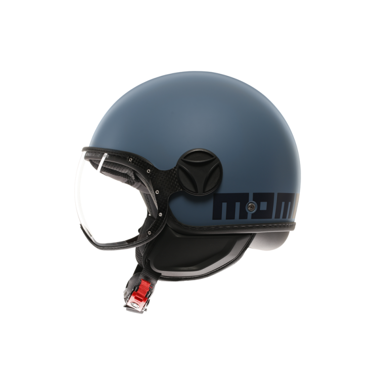 CASCO JET FGTR CLASSIC MOMODESIGN E2206 MONO MATT DUSTY BLUE BLUE | MOMO DESIGN