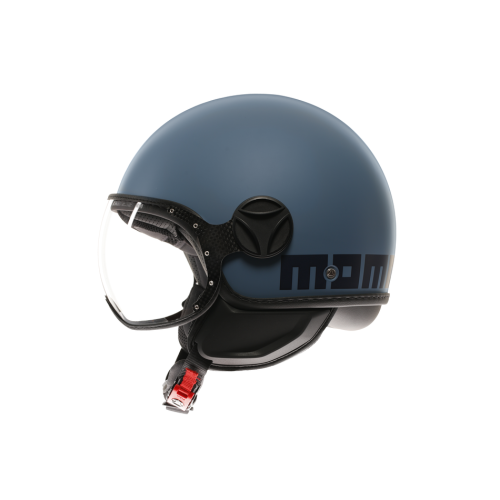 CASCO JET FGTR CLASSIC MOMODESIGN E2206 MONO MATT DUSTY BLUE BLUE | MOMO DESIGN