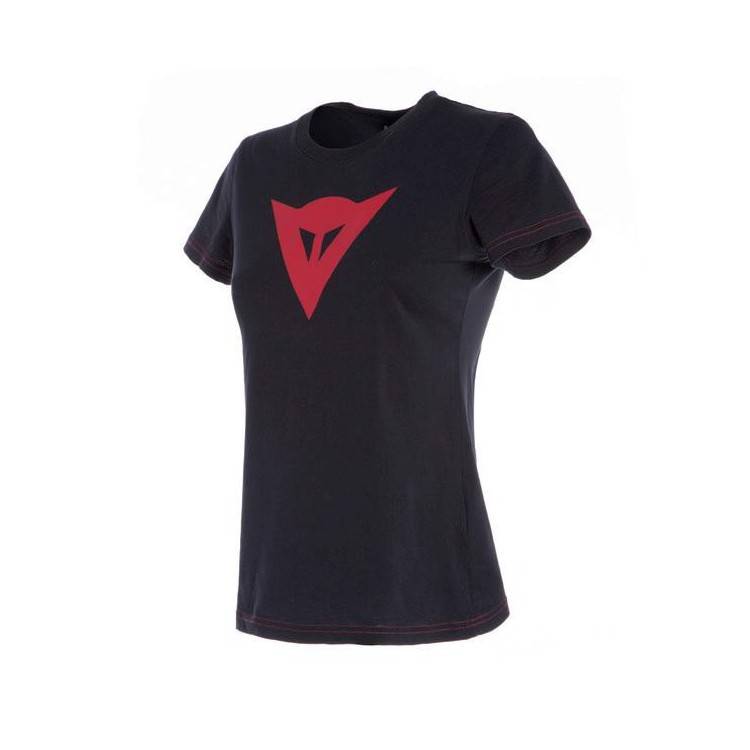 DAINESE SPEED DEMON LADY T-SHIRT-606-BLACK/RED | DAINESE