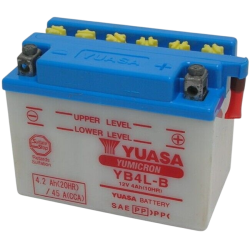 234390 | BATTERIA 12V-4AH(YUASA YB4L-B) | PIAGGIO RICAMBI ORIGINALI