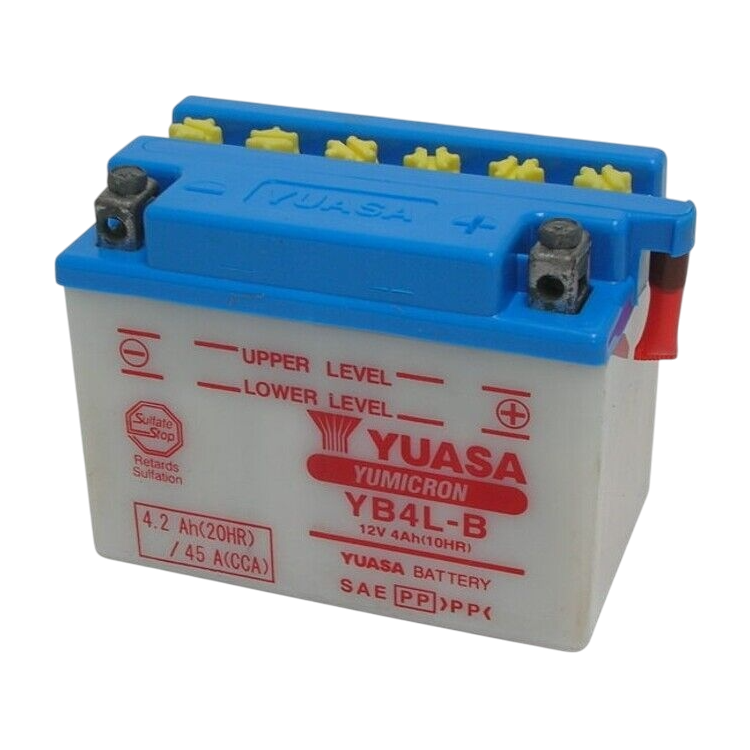 234390 | BATTERIA 12V-4AH(YUASA YB4L-B) | PIAGGIO RICAMBI ORIGINALI