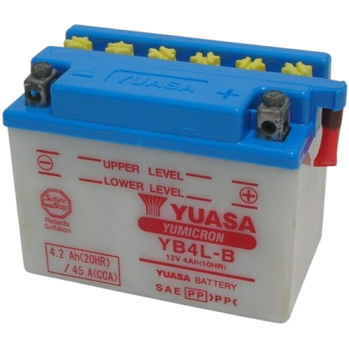 234390 | BATTERIA 12V-4AH(YUASA YB4L-B) | PIAGGIO RICAMBI ORIGINALI