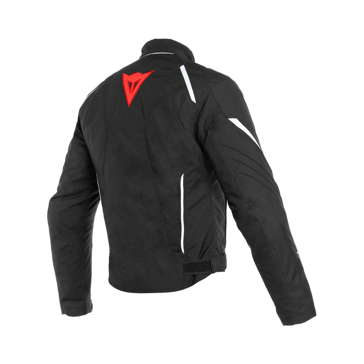 DAINESE LAGUNA SECA 3 D-DRY JACKET-A77-BLACK/LAVA-RED/WHITE