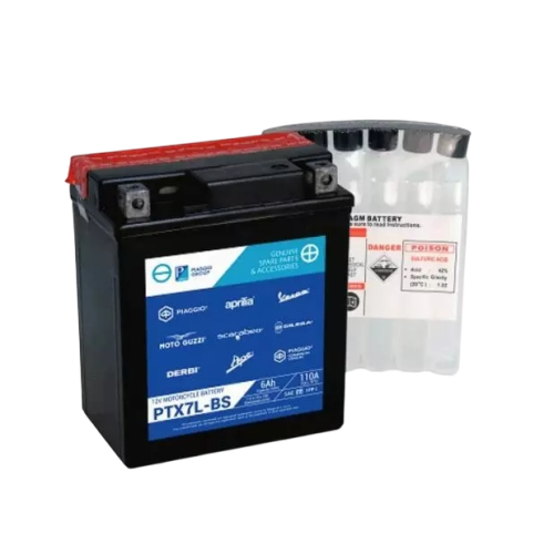 1R000317 | BATTERIA PTX7L-BS (12V 6Ah) | PIAGGIO RICAMBI ORIGINALI