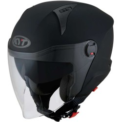 CASCO KYT D-CITY PLAIN MATT BLACK /E06 | SUOMY