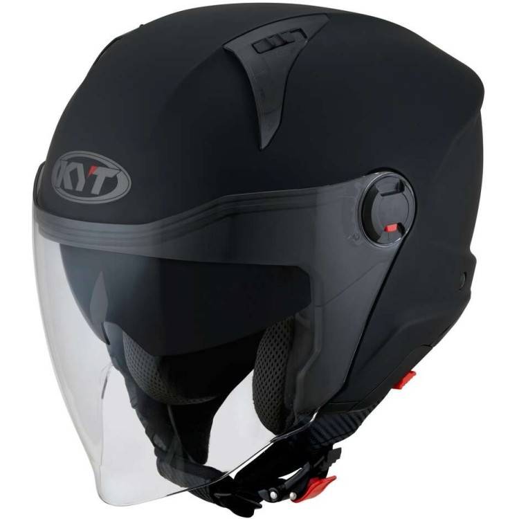 CASCO KYT D-CITY PLAIN MATT BLACK /E06 | SUOMY