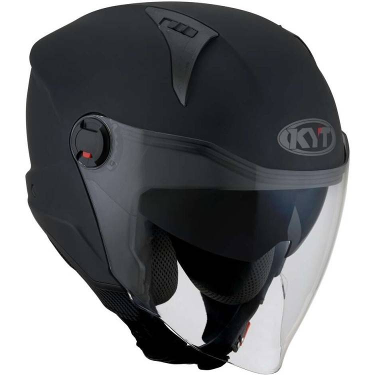 CASCO KYT D-CITY PLAIN MATT BLACK /E06 | SUOMY