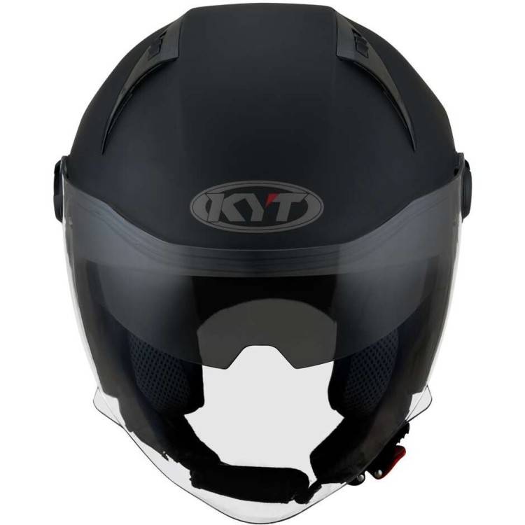 CASCO KYT D-CITY PLAIN MATT BLACK /E06 | SUOMY