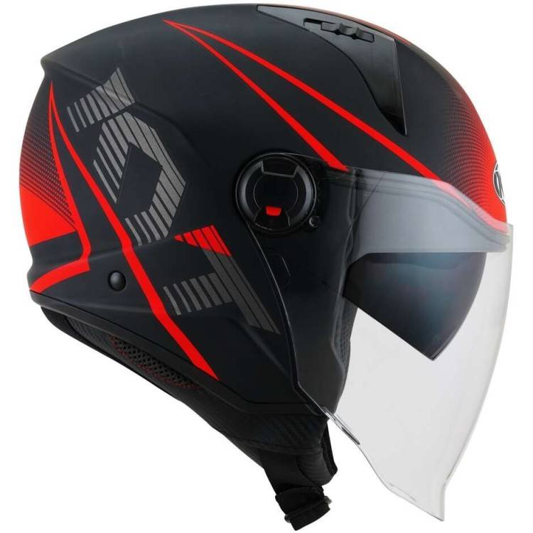 CASCO KYT D-CITY COLORFUL MATT RED /E06 | SUOMY