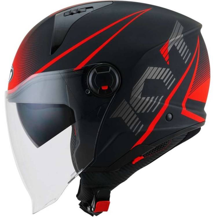CASCO KYT D-CITY COLORFUL MATT RED /E06 | SUOMY
