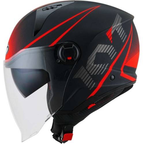 CASCO KYT D-CITY COLORFUL MATT RED /E06 | SUOMY