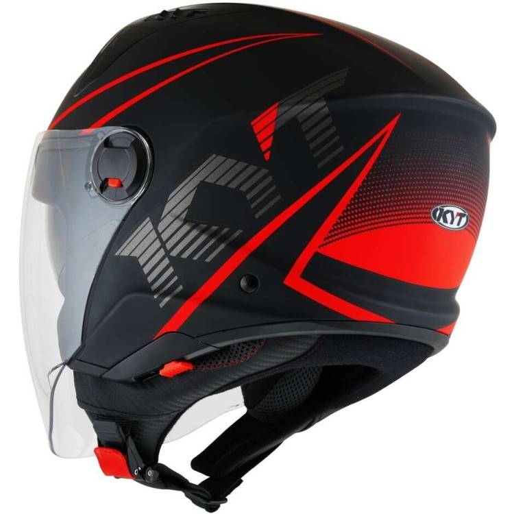 CASCO KYT D-CITY COLORFUL MATT RED /E06 | SUOMY