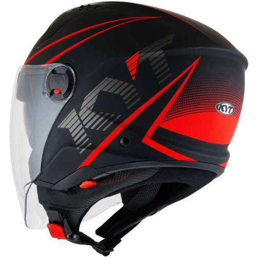 CASCO KYT D-CITY COLORFUL MATT RED /E06 | SUOMY