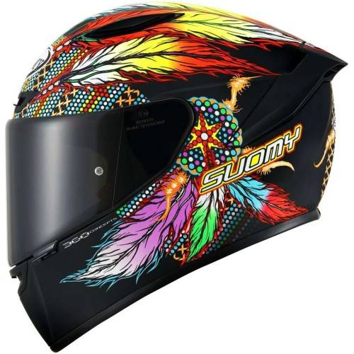 CASCO TRACK-1 CHIEFTAIN MATT BLACK /E06  | SUOMY