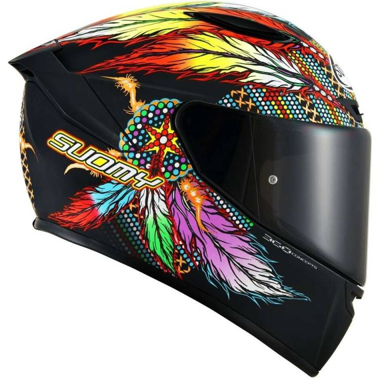 CASCO TRACK-1 CHIEFTAIN MATT BLACK /E06  | SUOMY
