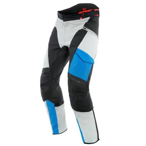 DAINESE TONALE D-DRY PANTS-65C-GLACIER-GRAY/PERFORMANCE-BLUE/BLACK