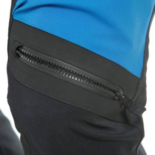 DAINESE TONALE D-DRY PANTS-65C-GLACIER-GRAY/PERFORMANCE-BLUE/BLACK