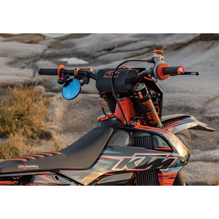 RETROVISORE FLEXI CARBON  SUPERMOTARD  7699CA SX-DX | FAR