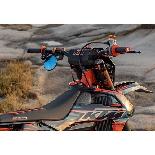 RETROVISORE FLEXI CARBON  SUPERMOTARD  7699CA SX-DX | FAR
