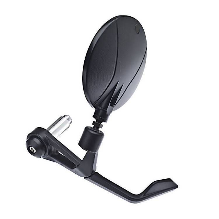 RETROVISORE BAR END CON PARALEVA INTEGRATO -BLACK STAR- – COD. 7794 DX | FAR