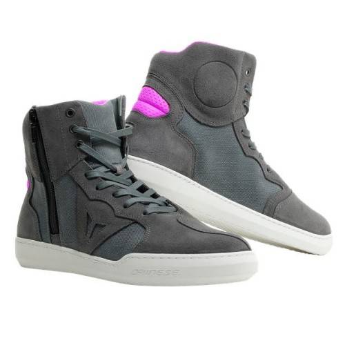 DAINESE METROPOLIS LADY SHOES-S18-ANTHRACITE/FUCHSIA