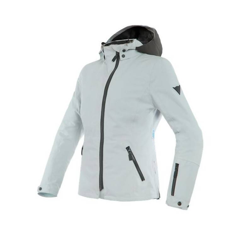 DAINESE MAYFAIR LADY D-DRY JACKET-71C-BLACK/GLACIER-GRAY/GLACIER/GRA
