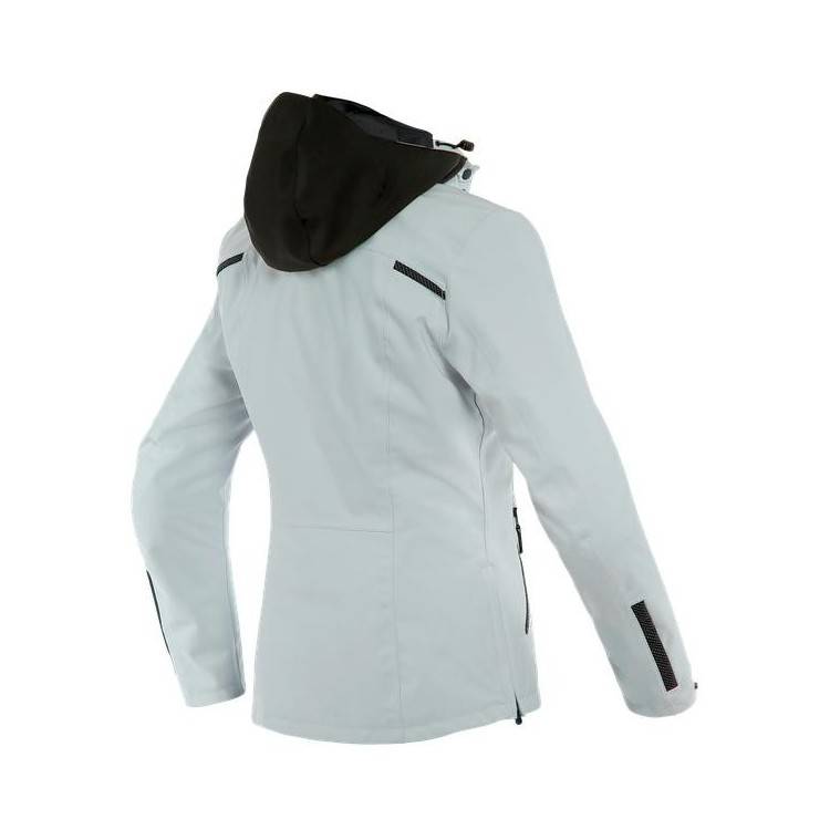DAINESE MAYFAIR LADY D-DRY JACKET-71C-BLACK/GLACIER-GRAY/GLACIER/GRA