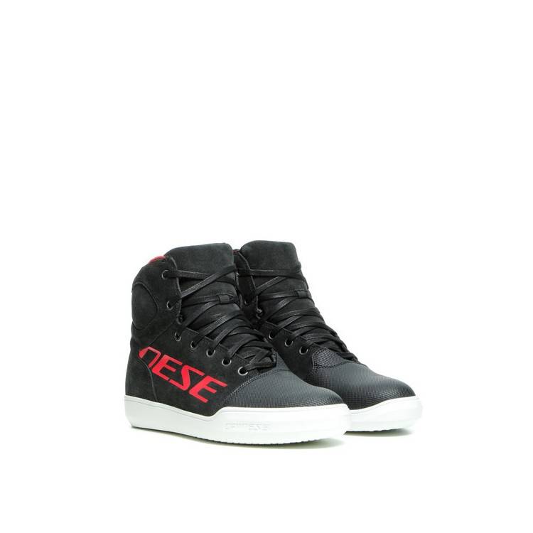 DAINESE YORK D-WP SHOES-08D-DARK-CARBON/RED