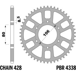 4338 56 C45 | CORONE CRE 50 Z56 C45 C.428 | PBR