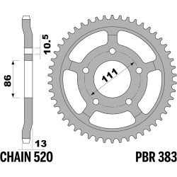 383 43 C45 | CORONE Z43 C45 C.520 | PBR