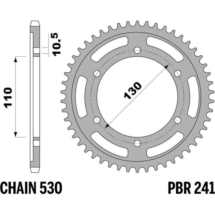 241 39 C45 | CORONE KAWASAKI GPZ/GPX Z39 C45 C.530 | PBR