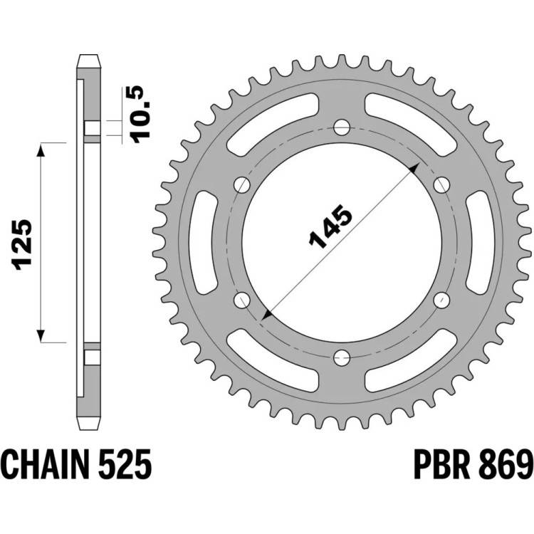 869 44 C45 | CORONE Z44 C45 C.525 | PBR