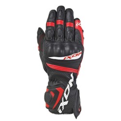 RS TEMPO AIR - GUANTO EST. PELLE/TSUTO U NERO/ROSSO IXON