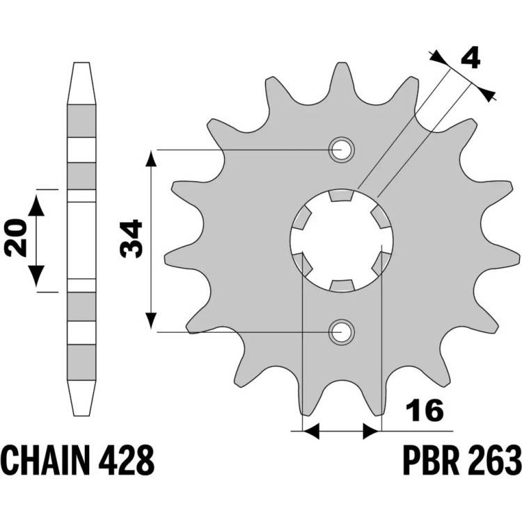 263 13 18NC | PIGNONI SUZUKI Z13 18NC C.428 | PBR